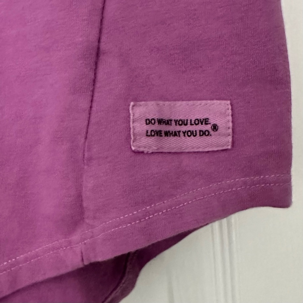Life Is Good Purple Crusher Tee Tank Palm‎ Tree Purple Size Small - Picture 4 of 9